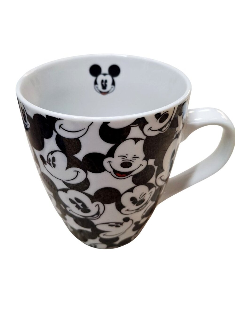 Disney Mickey Mouse Ceramic Mug Black White Character Print Microwave Dishwasher